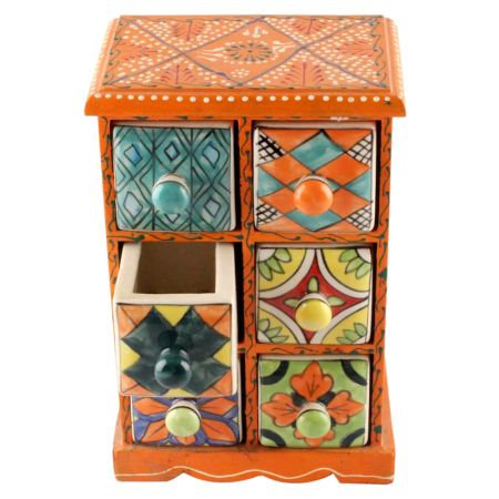 Spice Box-1460 Masala Rack Container Gift Item